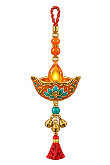 Diya charm
