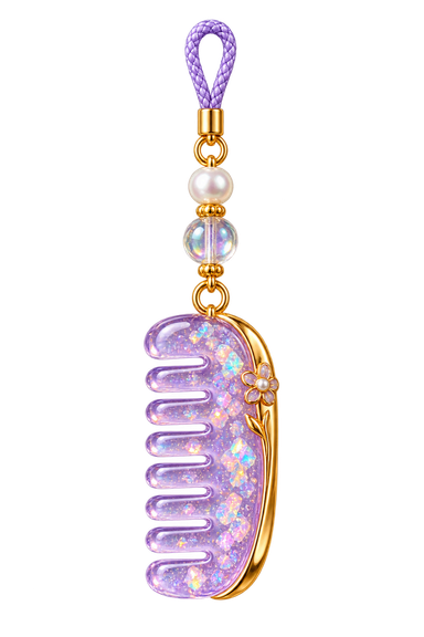 Jelly comb charm